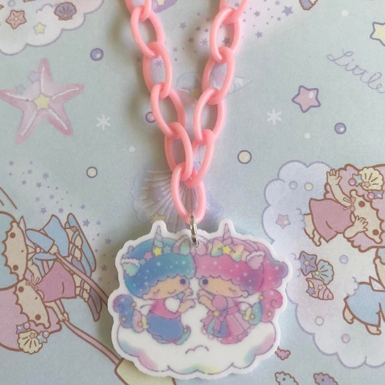 Kawaii BFF Necklace (Pink)