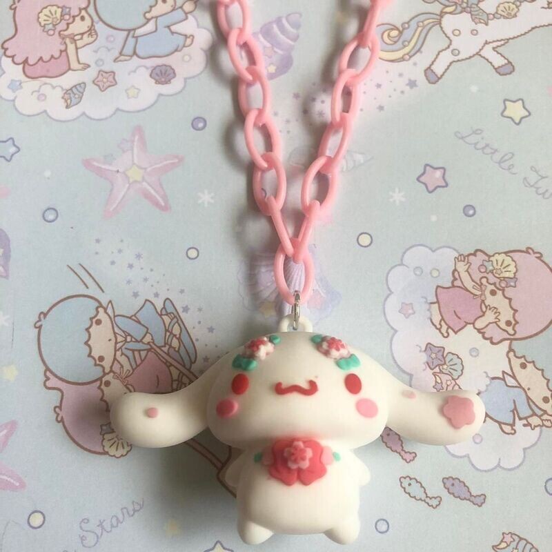 Chunky Kawaii Necklace (Pink)