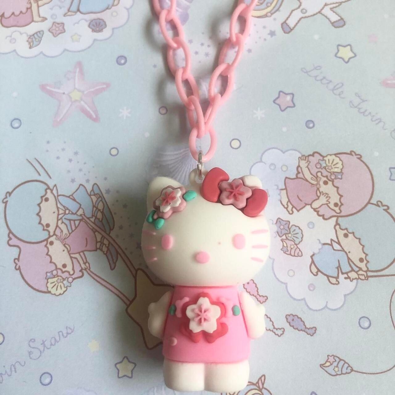 Chunky Kawaii Necklace (Pink)