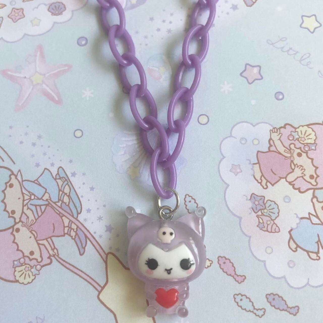 Kawaii Necklace (Purple)
