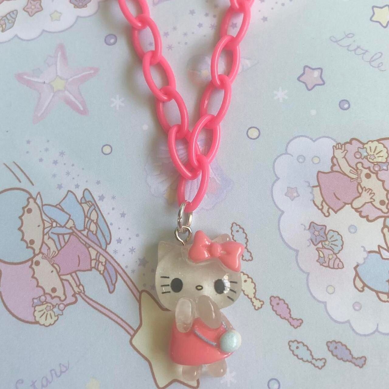Kawaii Necklace (Hot Pink)