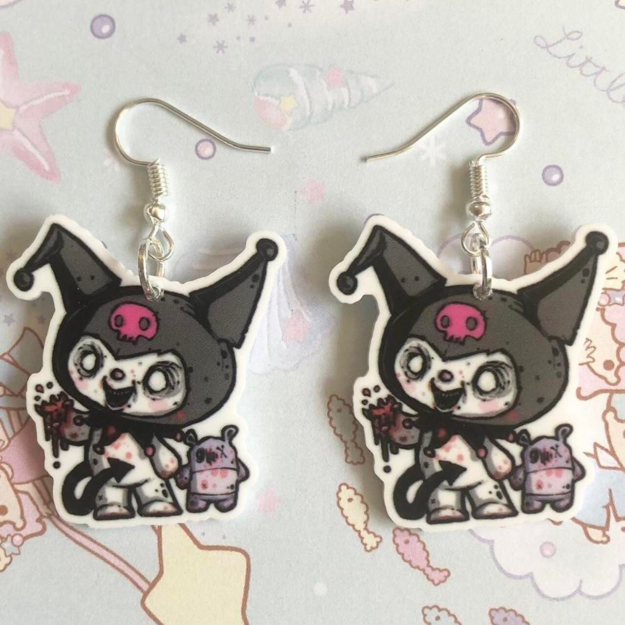 Kawaii Eat Your Heart Out Earrings