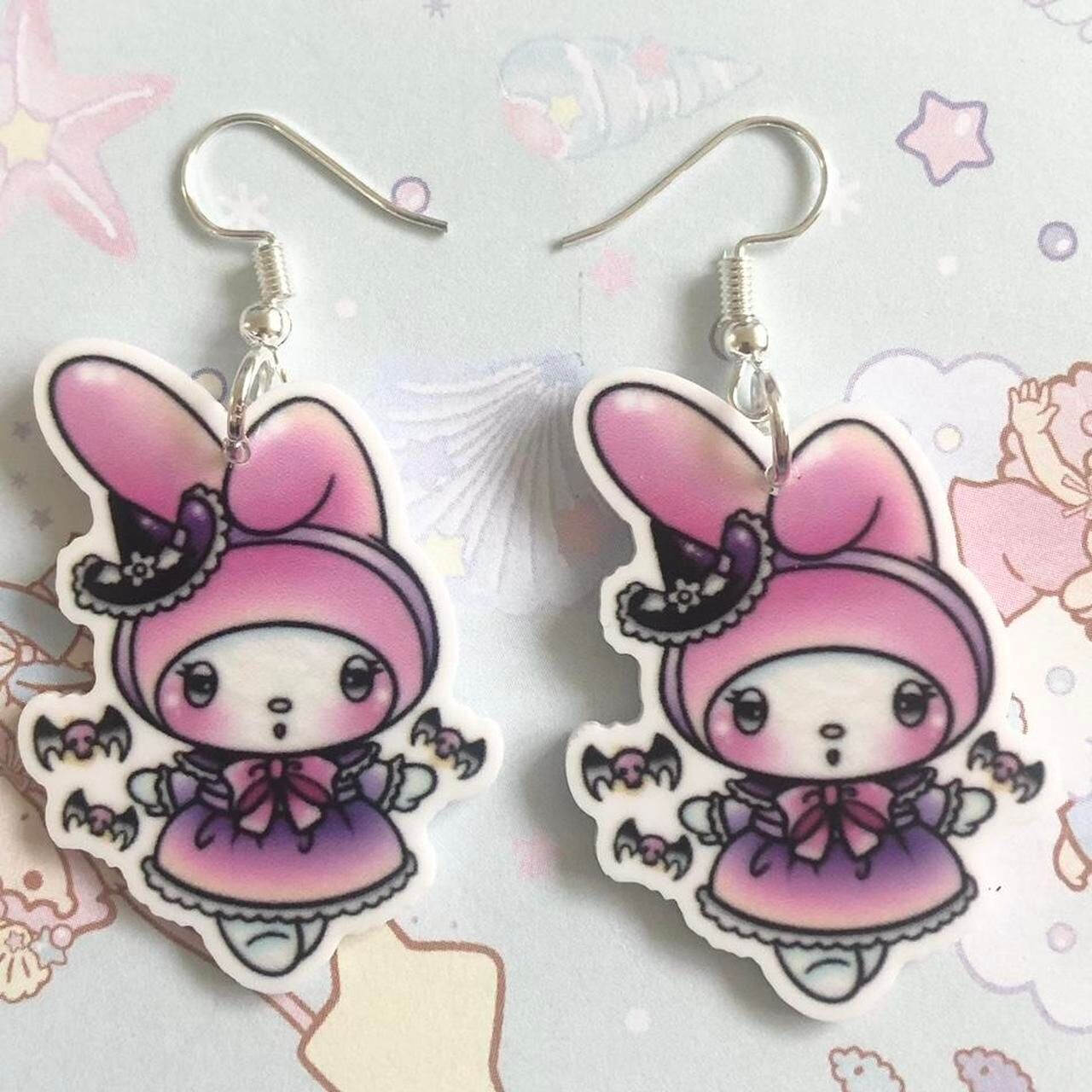 Kawaii Bats Earrings