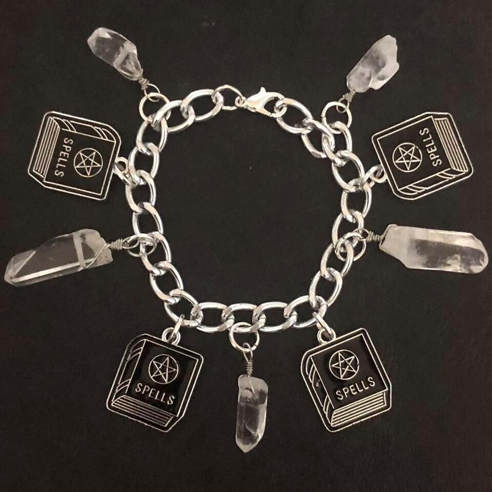 Crystal Conjuring Gothic Bracelet