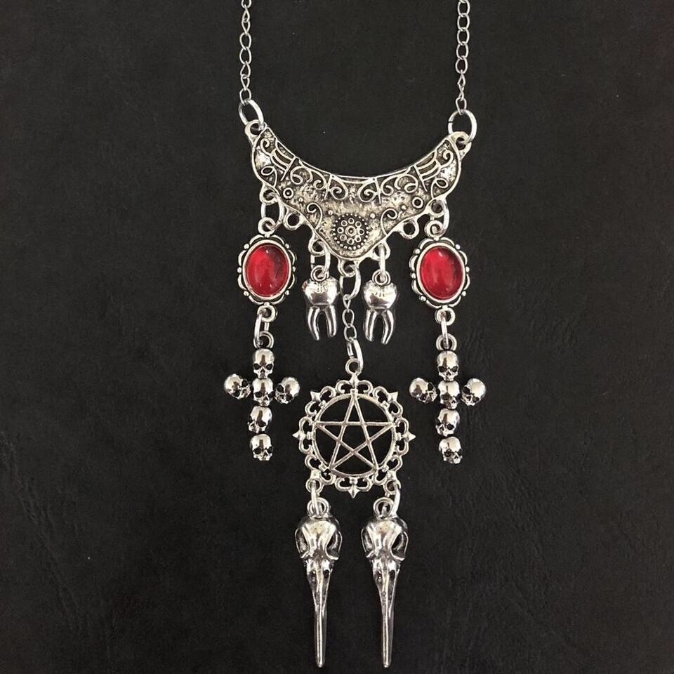 Crow’s Covenant Gothic Necklace