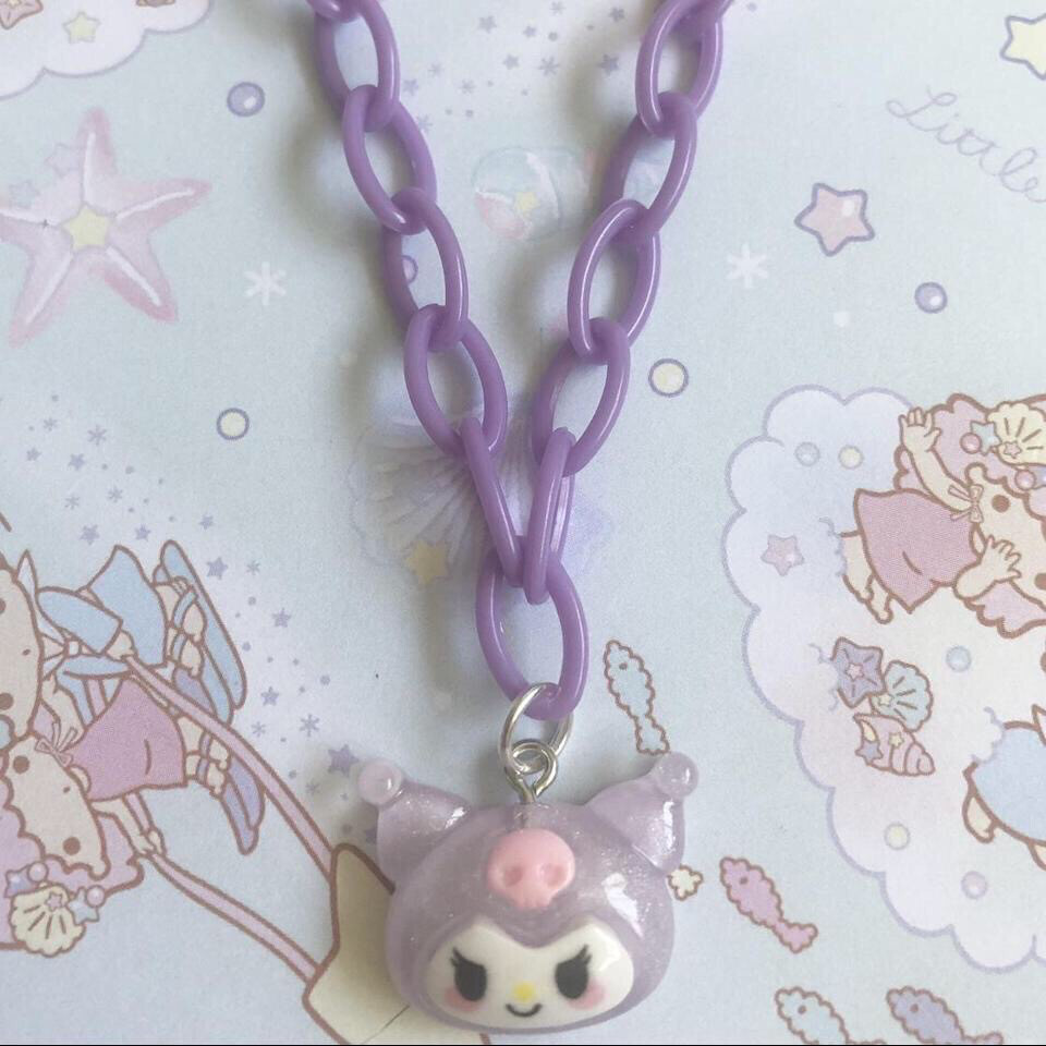 Kawaii Necklace (Purple)