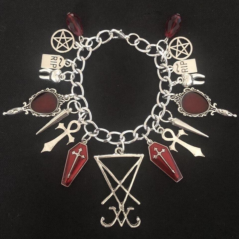 Eclectic Gothic Bracelet (Satan Summoned)