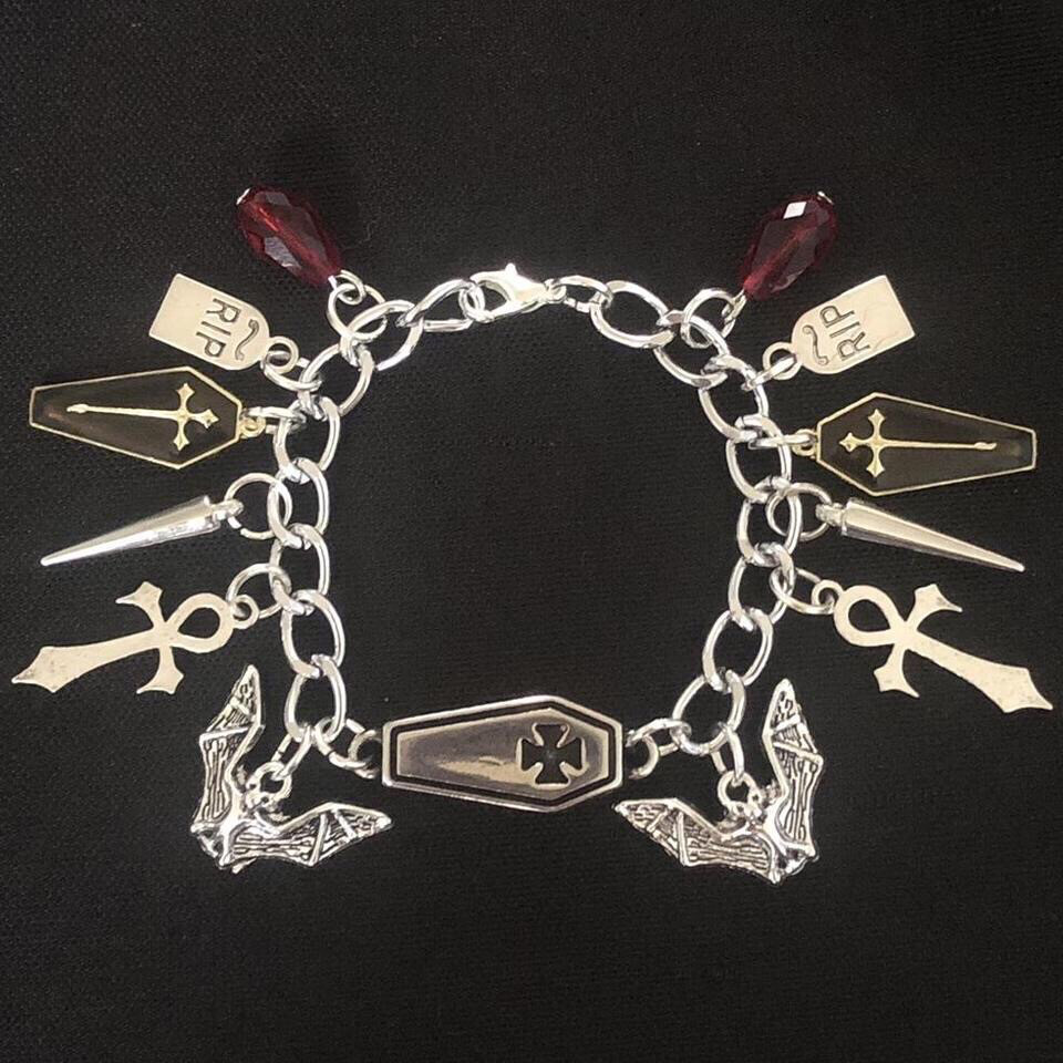 Eclectic Gothic Bracelet (Nocturnal Beauty)