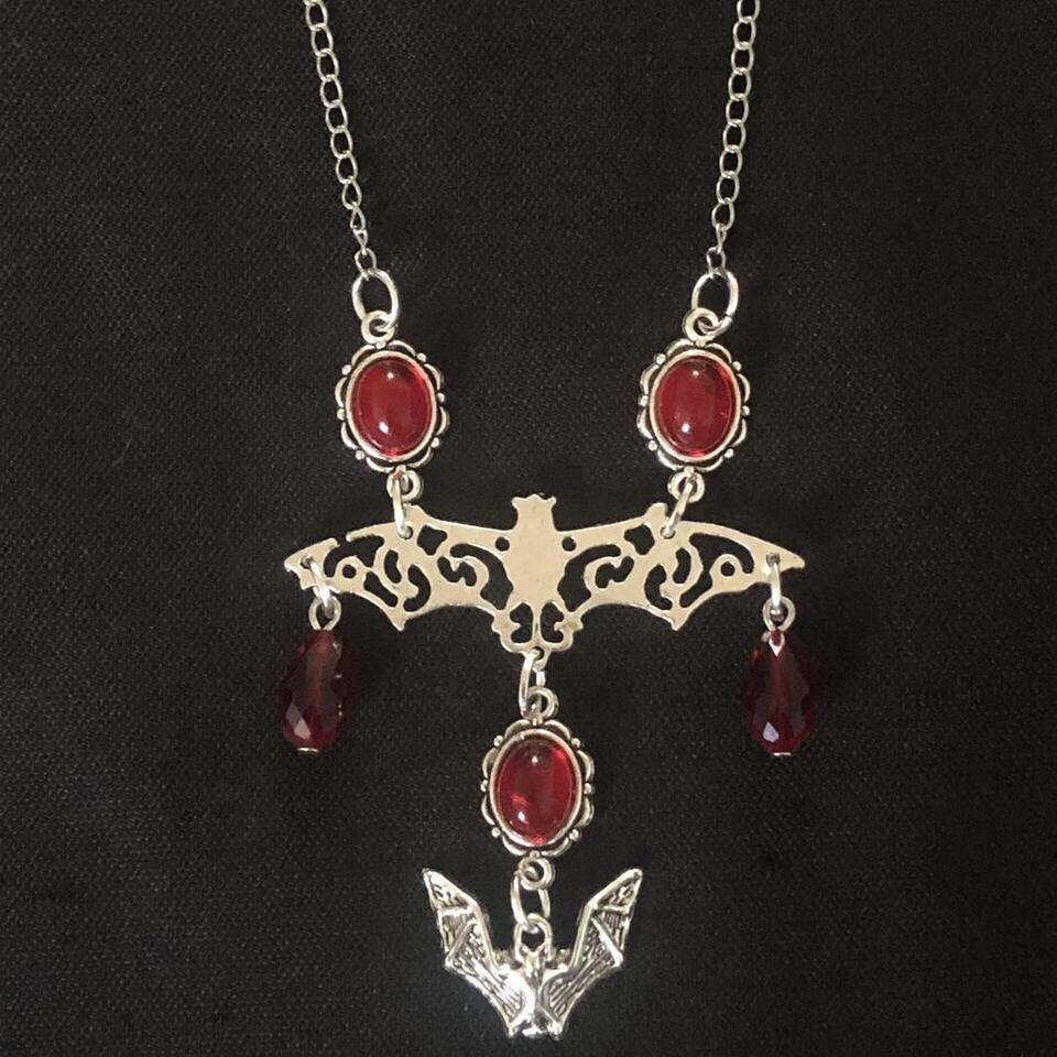 Bat’s Lair Gothic Necklace