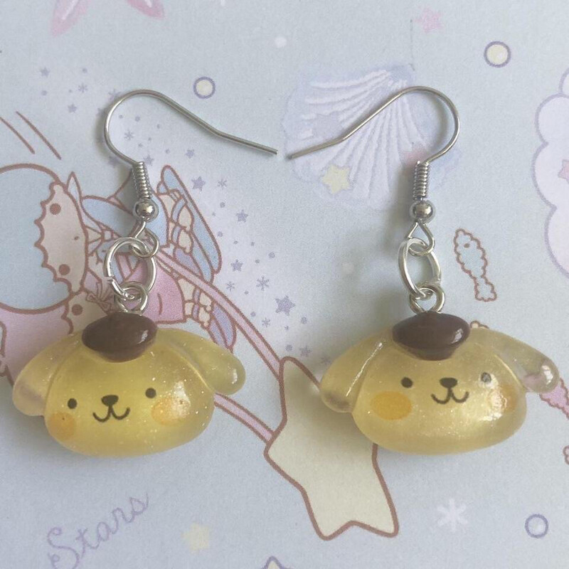 Kawaii Retriever Earrings