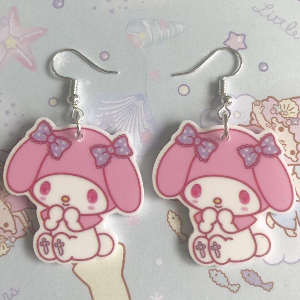 Pretty ‘N Pink Kawaii Earrings