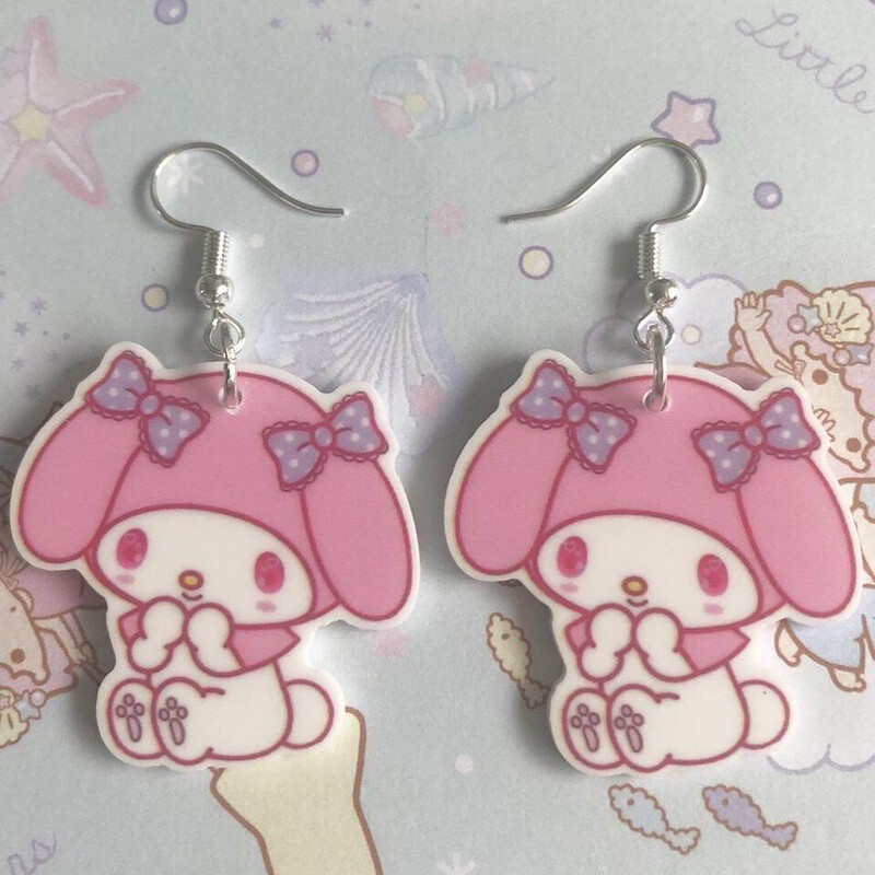 Pretty ‘N Pink Kawaii Earrings