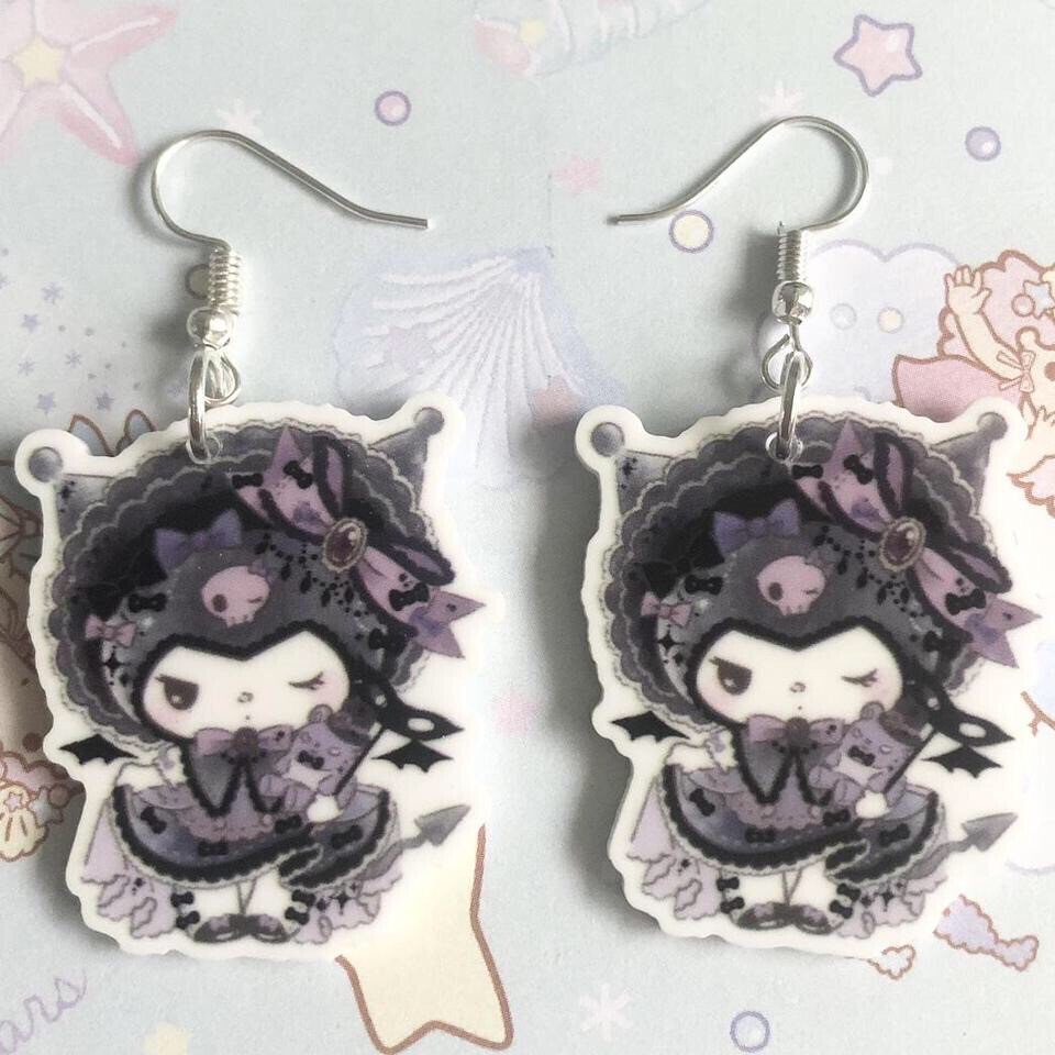 Dark ‘N Mysterious Kawaii Earrings