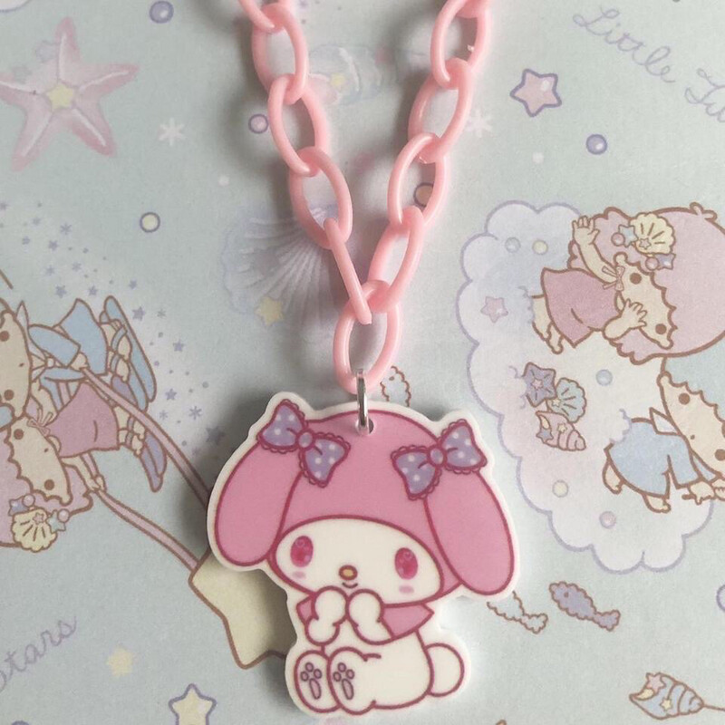 Pretty ‘N Pink Kawaii Necklace