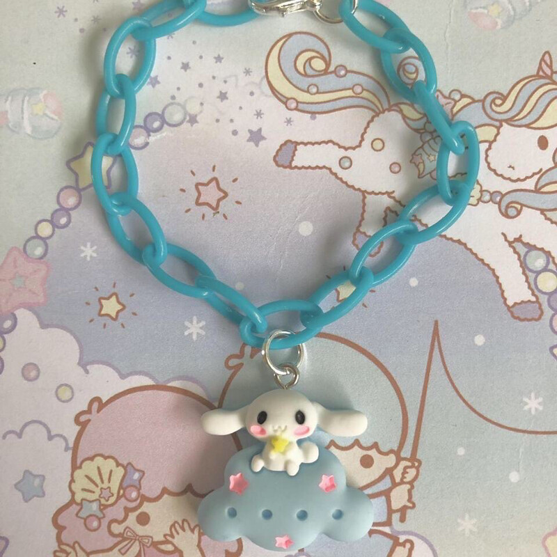 Kawaii Pastel Blue Cloudy Bracelet