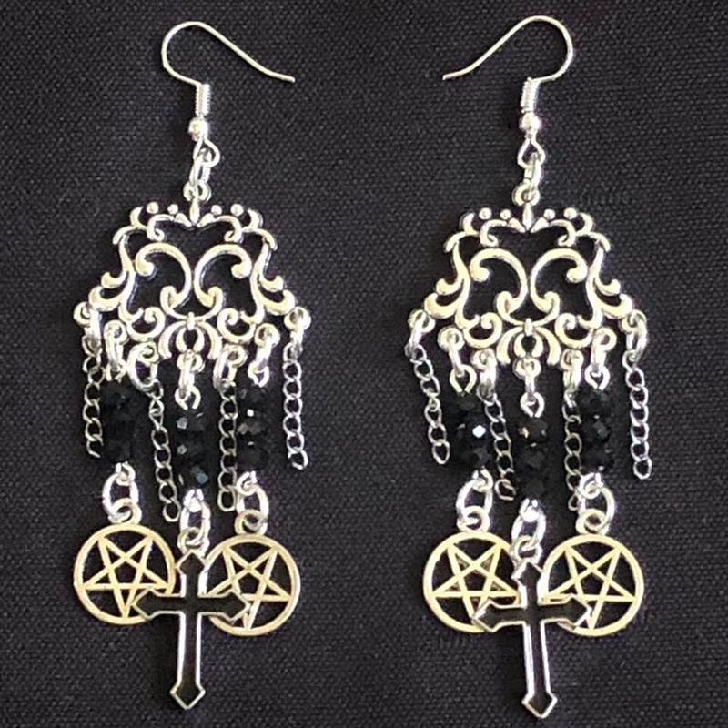 Religious Paradox Gothic Earrings