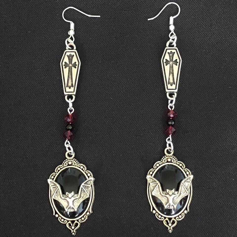 Nocturnal Visions Gothic Earrings