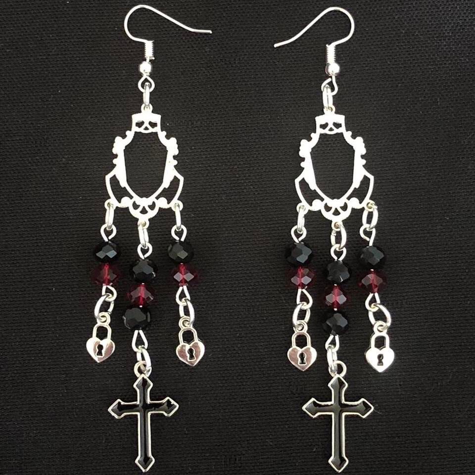 Romantic Chandelier Gothic Earrings