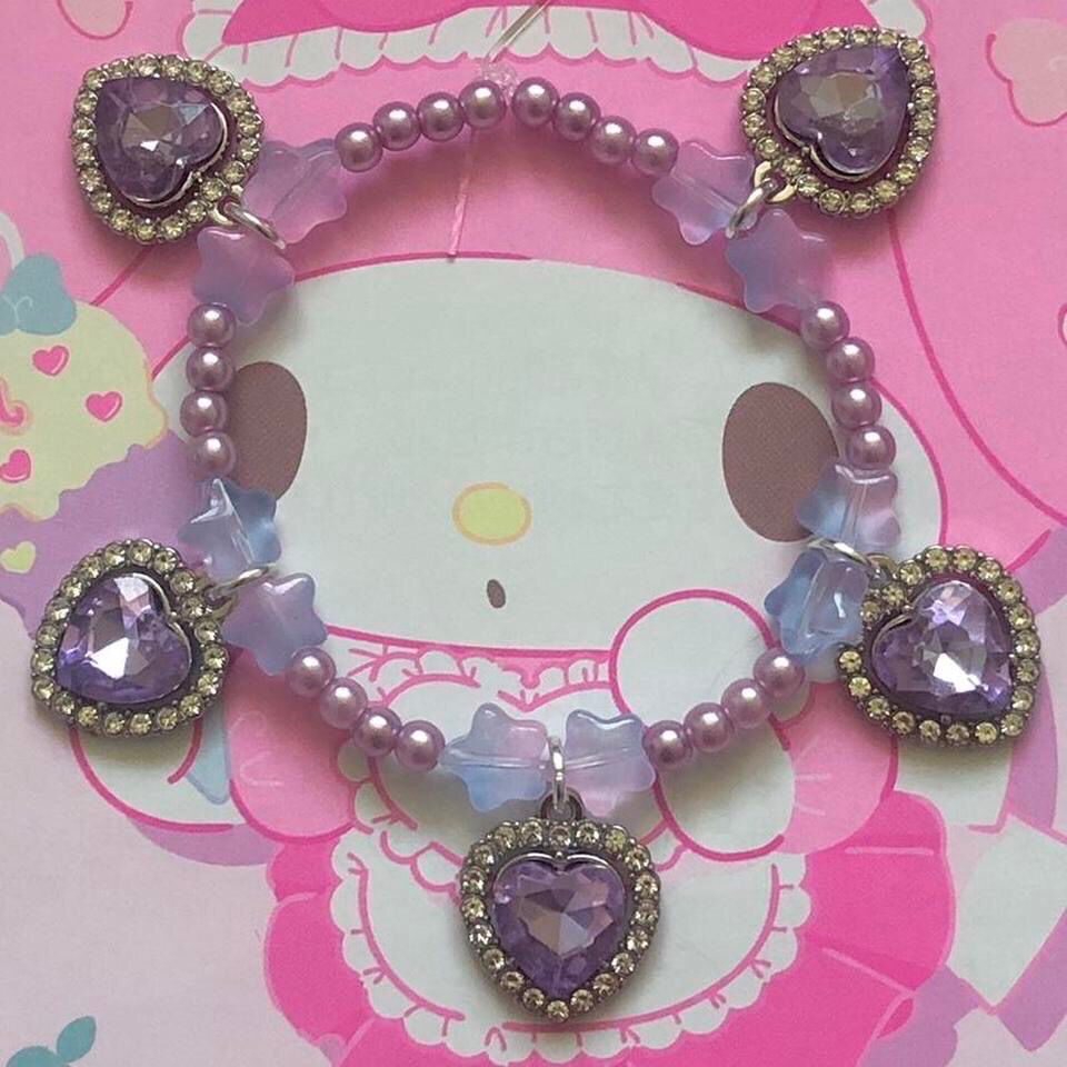 Pretty ‘N Purple Kawaii Bracelet
