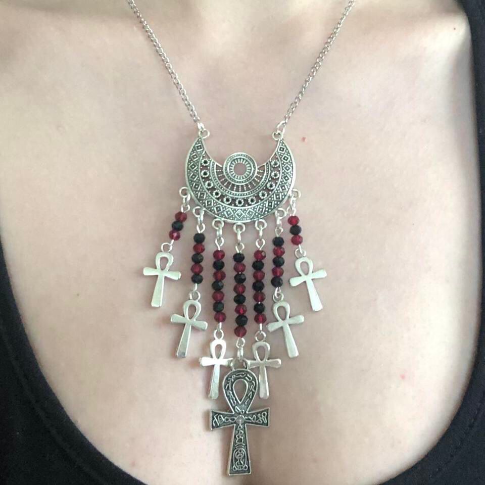 Love Ankhtually Gothic Necklace (Egyptian)