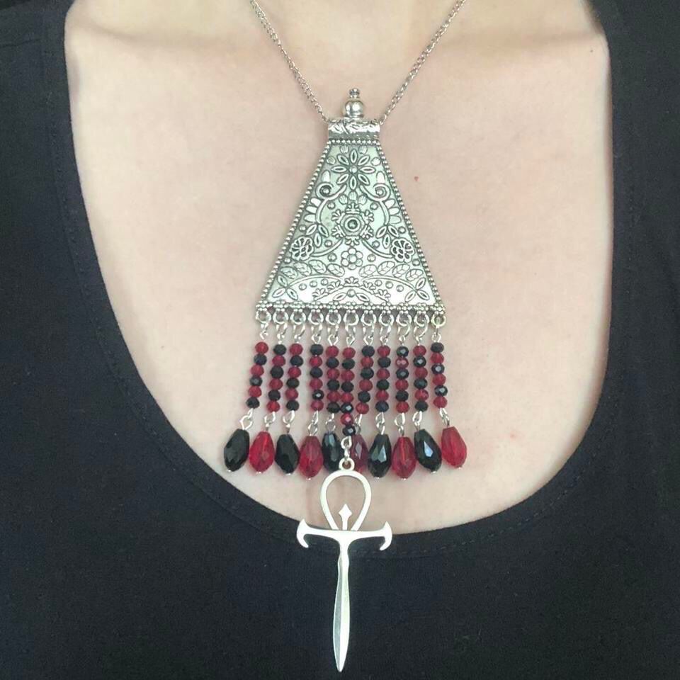 Love Ankhtually Gothic Necklace (Vampire)