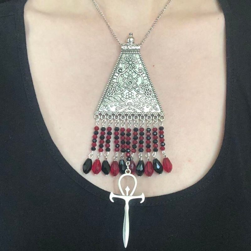 Love Ankhtually Gothic Necklace (Vampire)