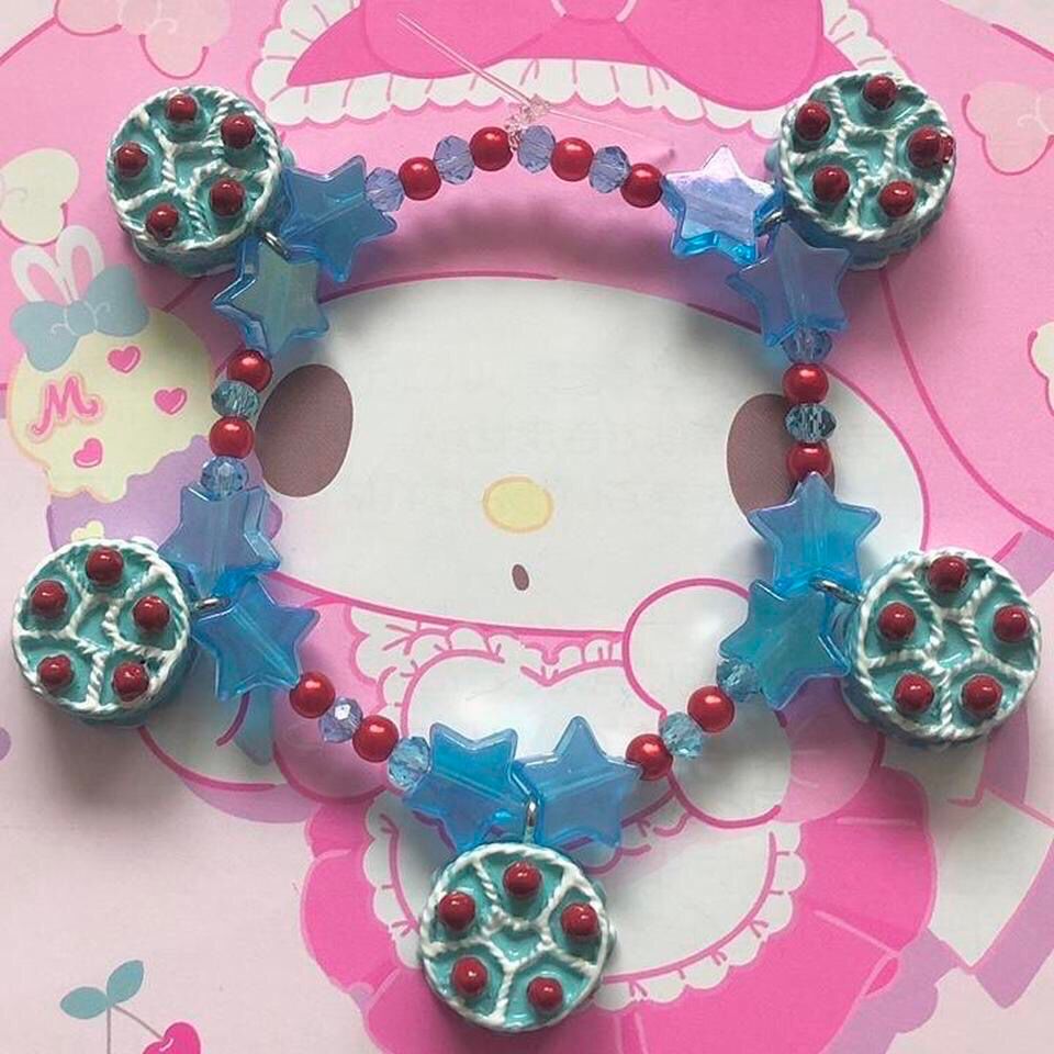 Princess Patisserie Aqua Kawaii Bracelet