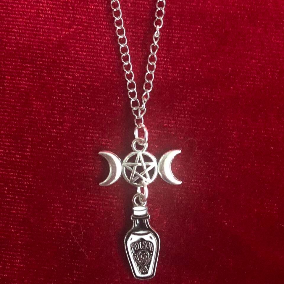 Poisonous Potion Gothic Necklace