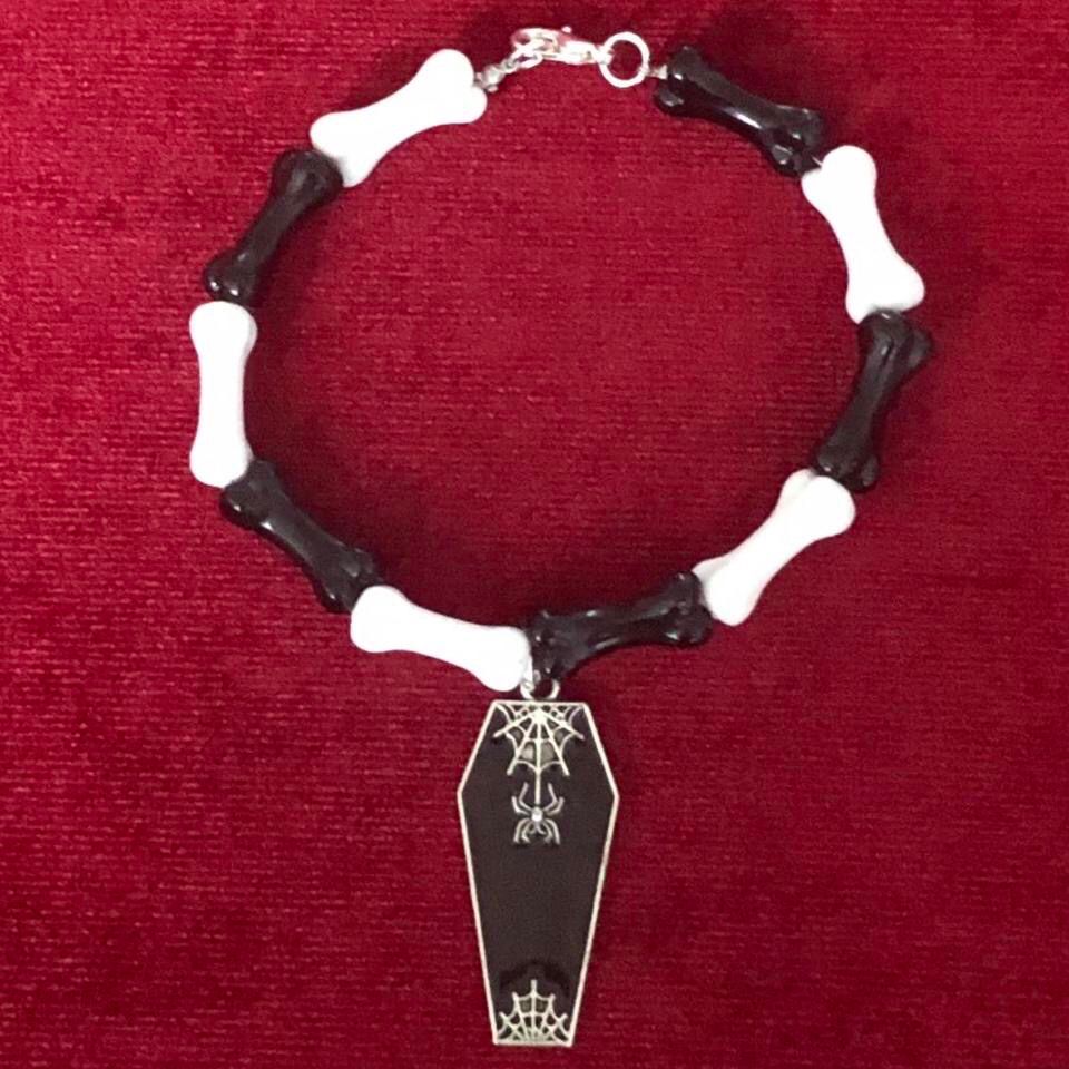 Bewitching Bones Coffin Gothic Bracelet