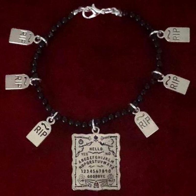 Ouija Whispers Gothic Bracelet