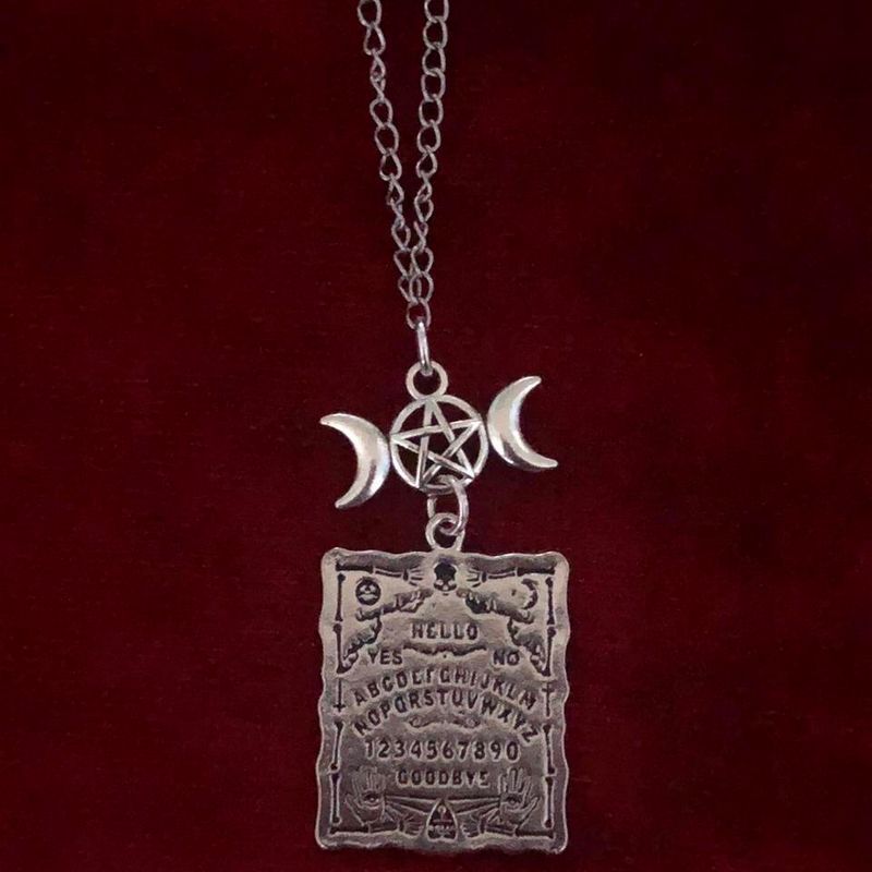 Ouija Whispers Gothic Necklace