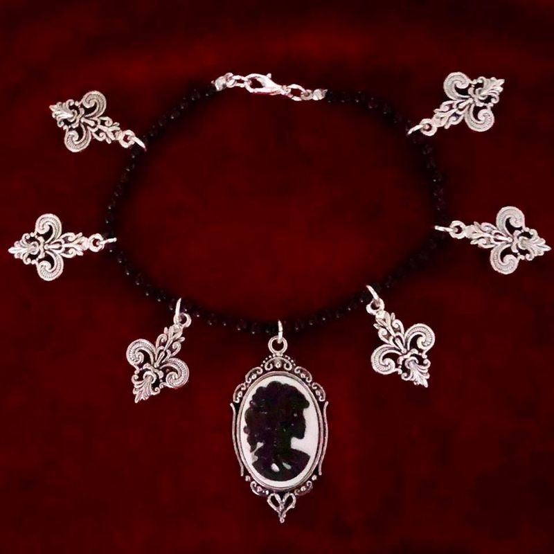 Cameo Skull Gothic Bracelet