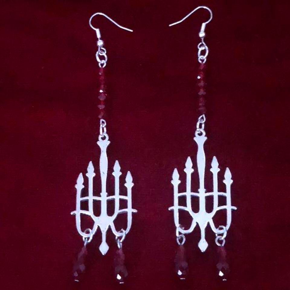 Victorian Chandelier Gothic Earrings