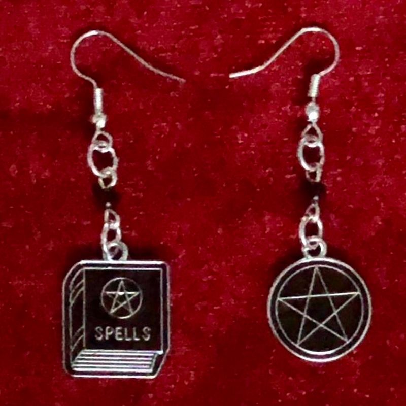 Spells And Hexes Gothic Earrings