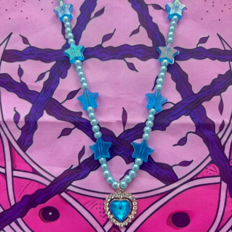 Pretty ‘N Aqua Kawaii Necklace