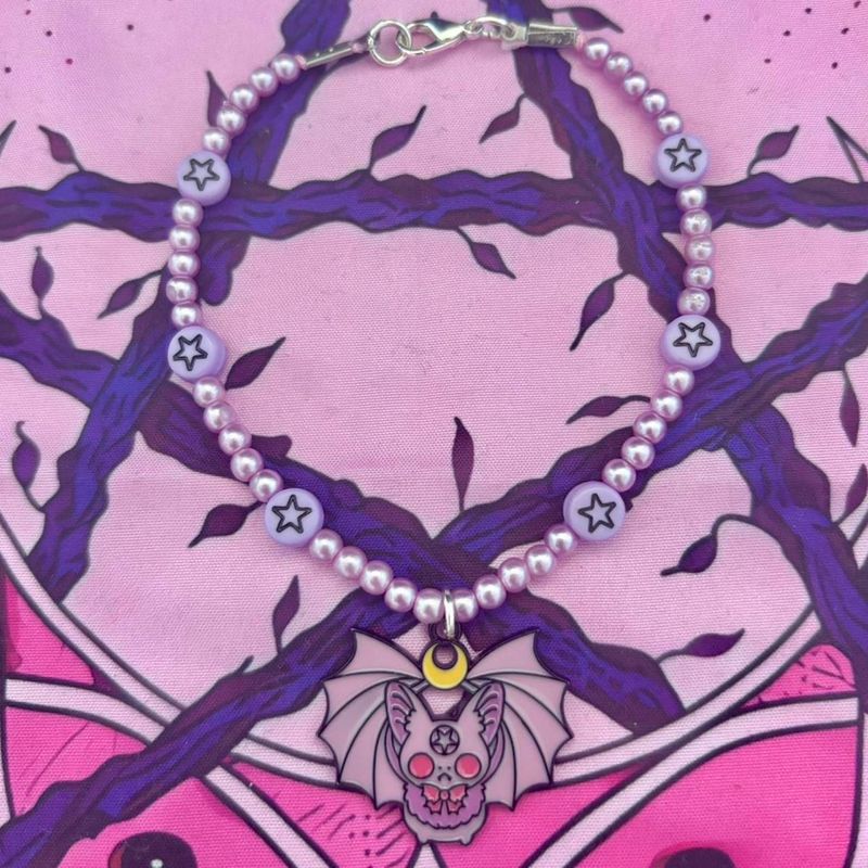 Pastel Nocturnal Dreams Kawaii Bracelet