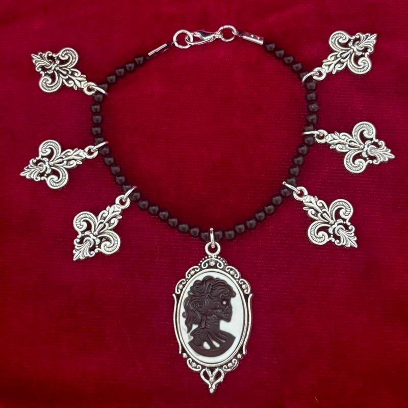 Cameo Skull Gothic Bracelet