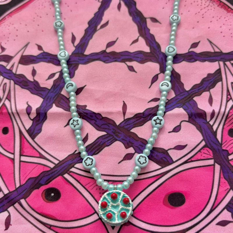 Princess Patisserie Aqua Kawaii Necklace
