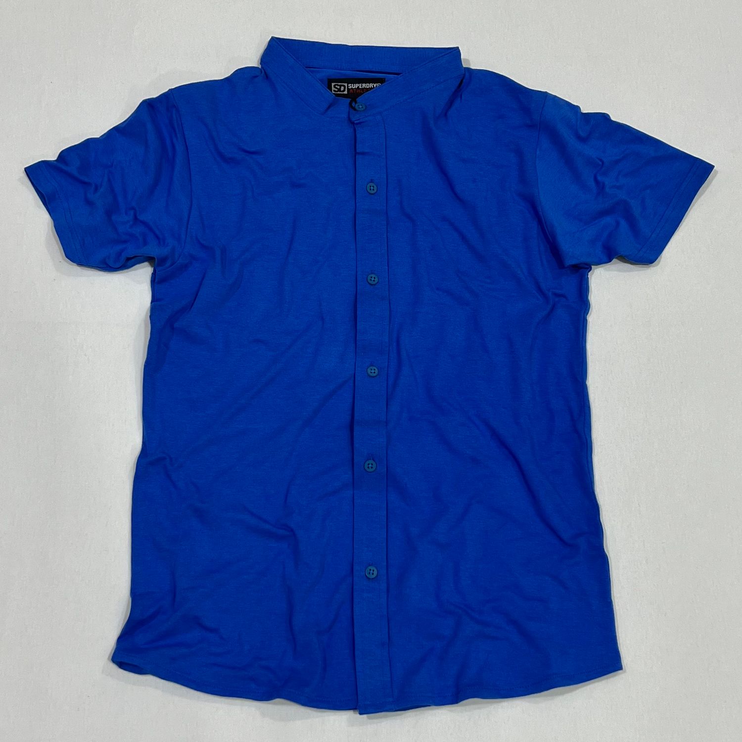 CAMISA CUELLO CHINO - UNITALLA S|M - azul