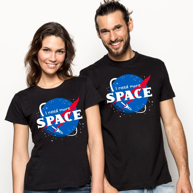 Dúo Blusa y Playera - Espacio - Unitalla S|M - L
