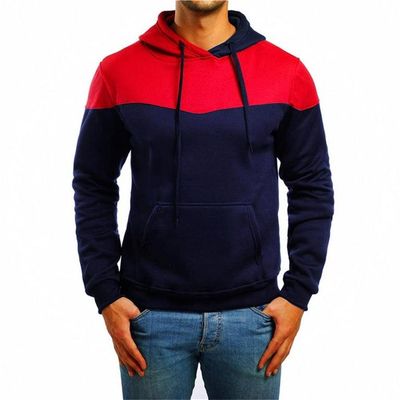Sudadero combinado Azul Rojo | Small