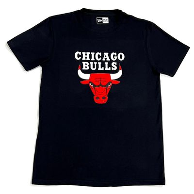 T-Shirt Chicago BULLS - Negra - Unitalla SM