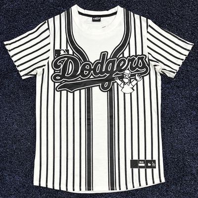 T-Shirt LA Dodgers Homero - Blanca - Unitalla SM