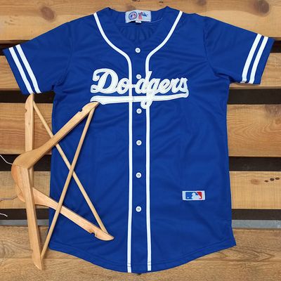 Beisbolera LA Dodgers azul | Detalles blancos | Talla XL