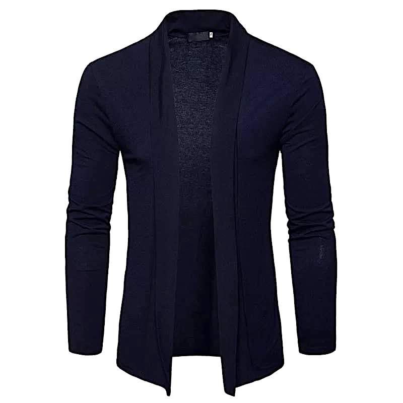 Abrigo liso Azul marino | S - M - L