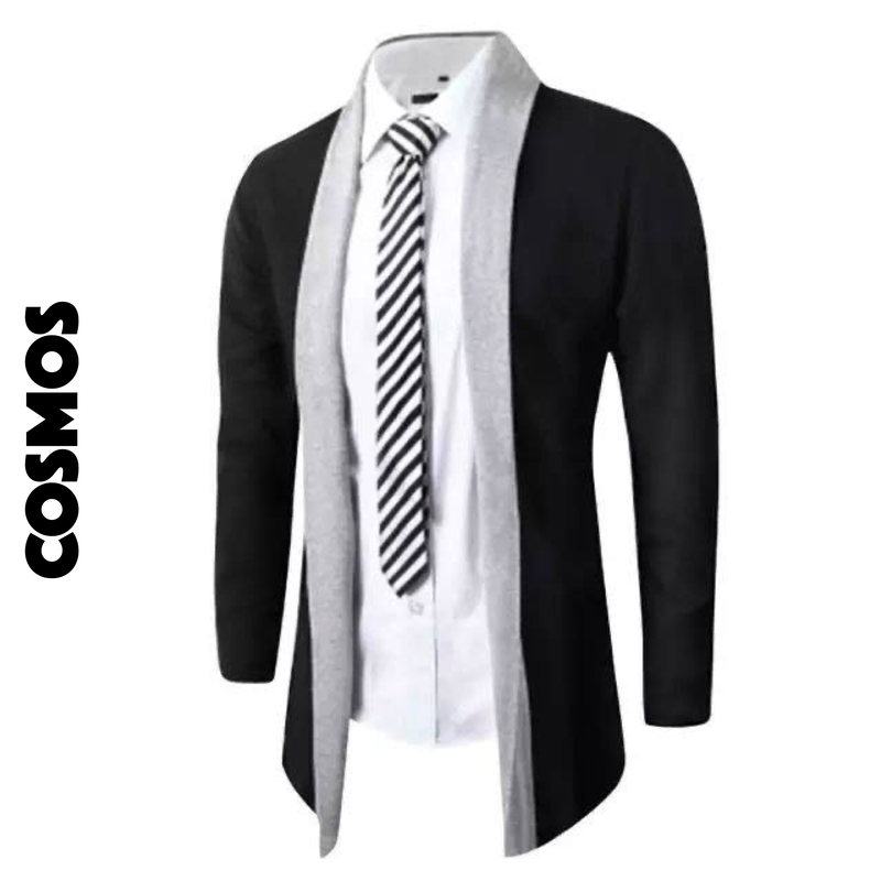 Abrigo combinado Negro - Gris | Small y Medium
