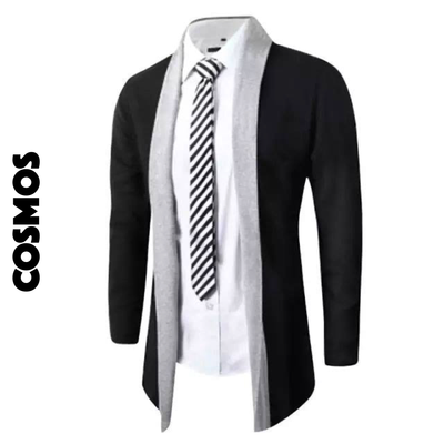Abrigo combinado Negro - Gris | Small y Medium