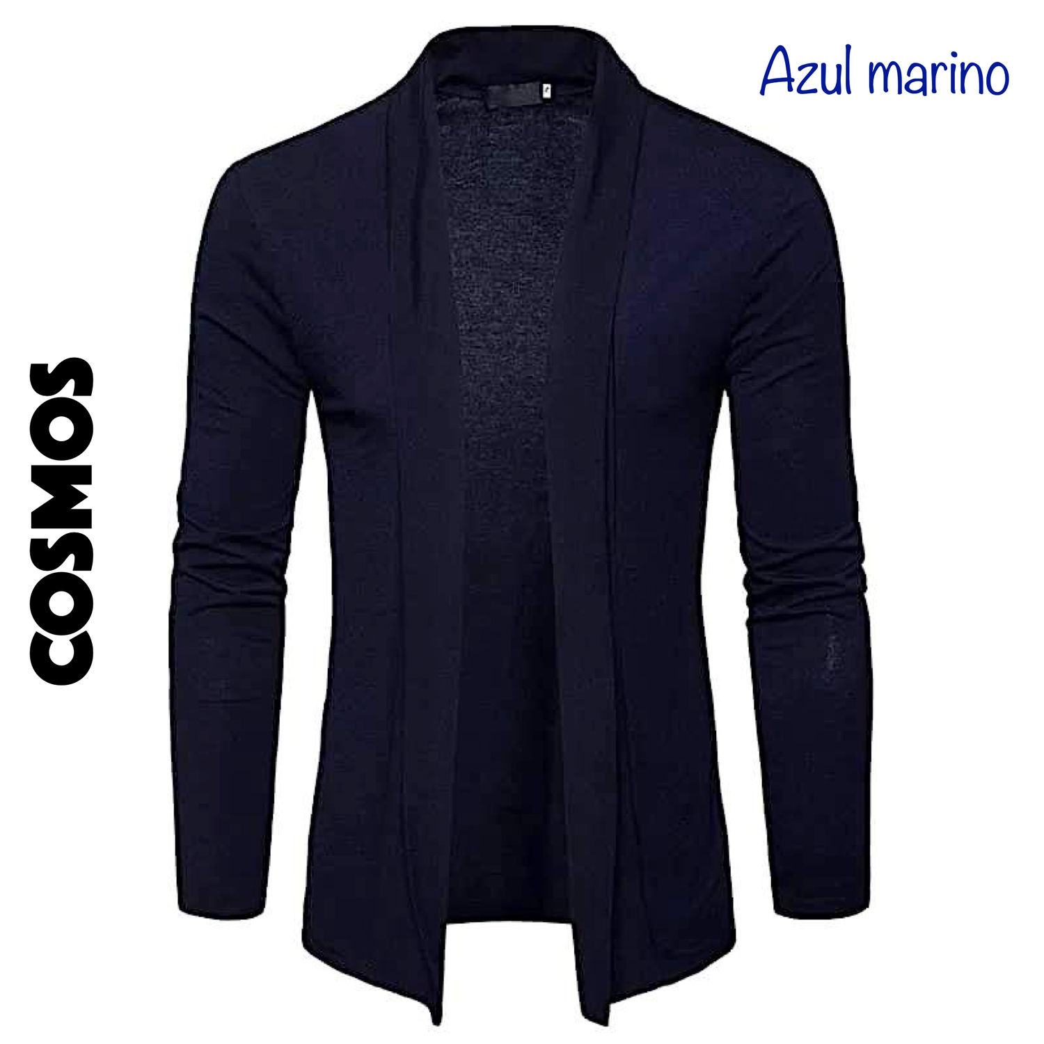 Abrigo liso Azul marino | S - L