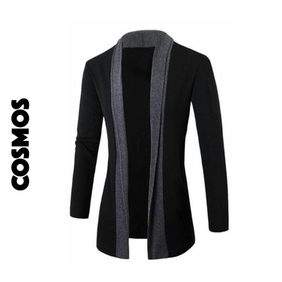 Abrigo combinado Negro - Gris oscuro | S M L XL