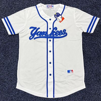 Beisbolera Yankees | detalles azules | M L XL